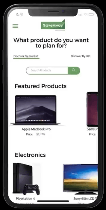 SaveAway Demo Dec 2024